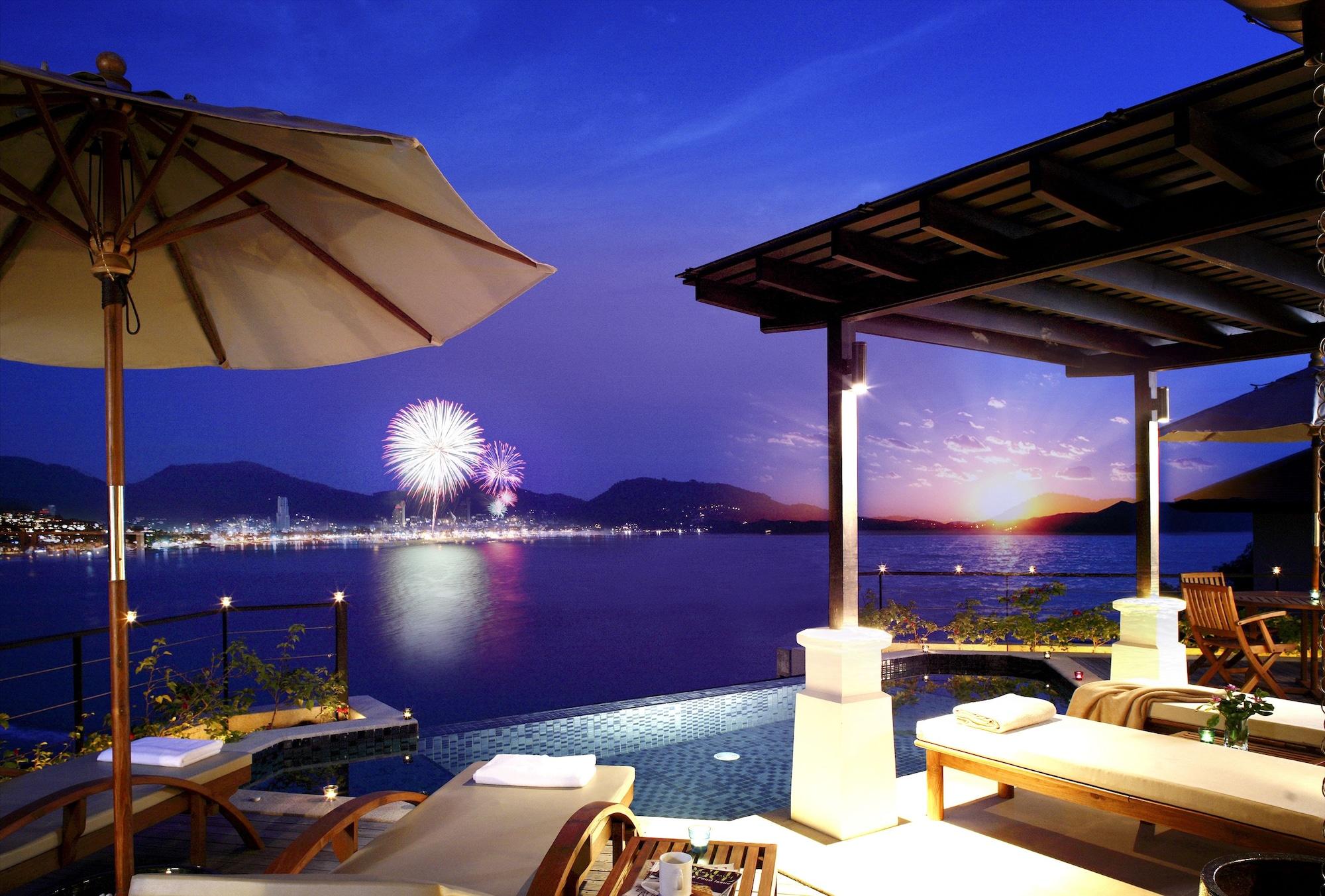 إندوتشين ريزورت آند فيلاز Patong المظهر الخارجي الصورة View from the hotel
