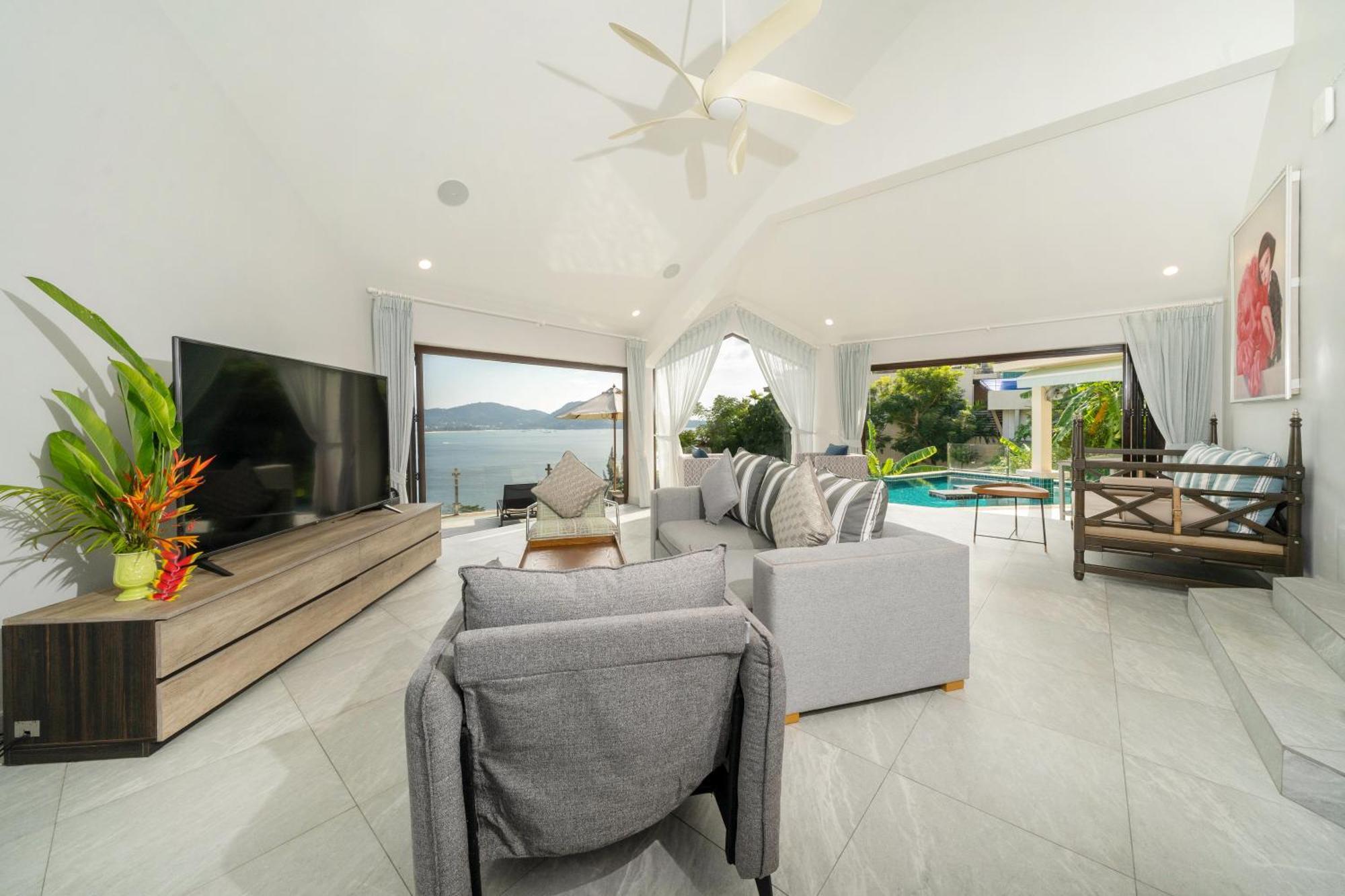إندوتشين ريزورت آند فيلاز Patong المظهر الخارجي الصورة Villa living room