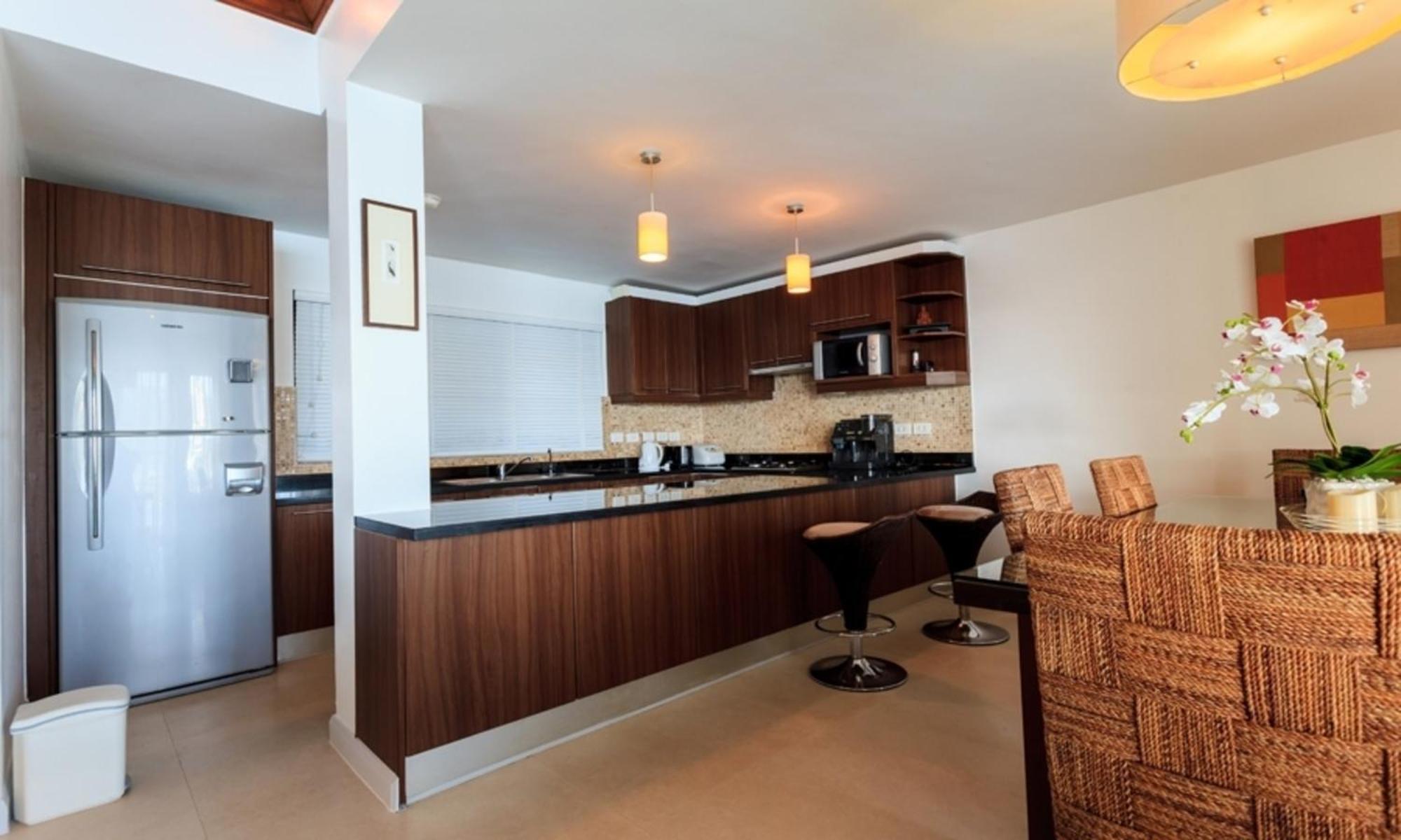 إندوتشين ريزورت آند فيلاز Patong المظهر الخارجي الصورة A kitchen in a condominium